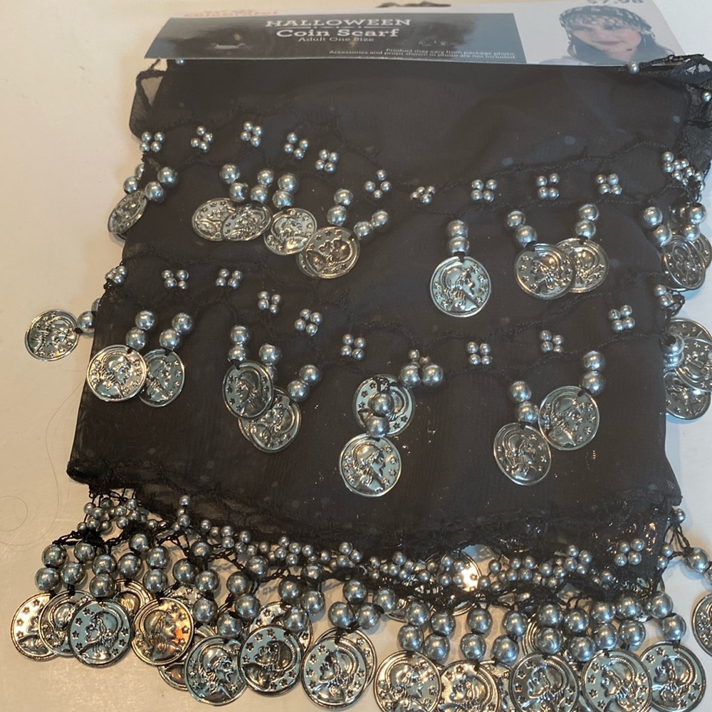 NWT Gypsy Coin Scarf
